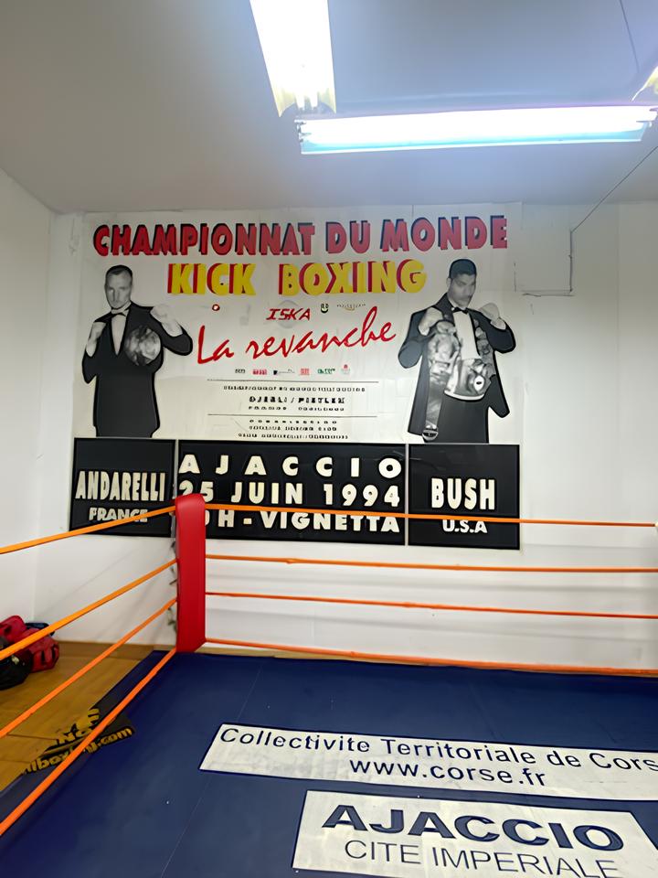 Autre photo de la salle de boxe